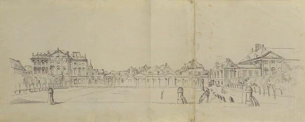 Josefstädter Glacis a Palais Trautsontól