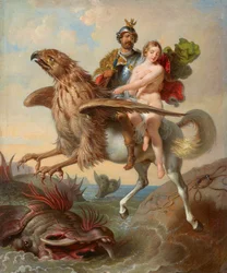 Rüdiger és Angelica (Tanulmány a "Rüdiger és Angelica" számára)