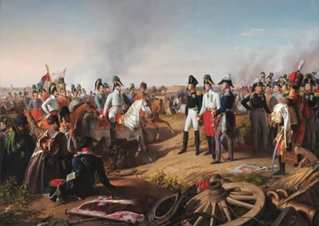 A győzelmi nyilatkozat az 1813-as lipcsei csata után