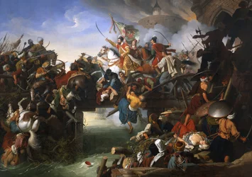 Zrinszkij Miklós Sziget védelme a törökök ellen, 1825.