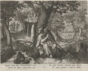 Szent Suatacopius mint Remete Remeték erényes élete (sorozat címe) Trophaeum vitae solitariae (sorozat címe)