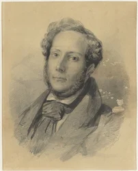 Johann Wilhelm Kaiser önarcképe (I)