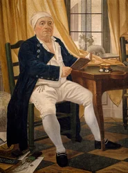 Ennemond Alexandre Petitot portréja, írta Johann Zoffany (1733-1813)