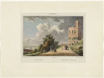 Kilátás a nijmegeni Belvédère-re Belvedere lll Belvedere (Belle vue d