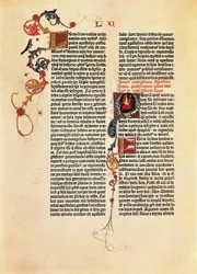Mazarine bibliaoldal (B42)