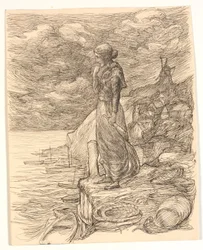 Illusztráció: Alfred Tennyson "Enoch Arden"