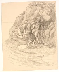 Illusztráció: Alfred Tennyson "Enoch Arden"