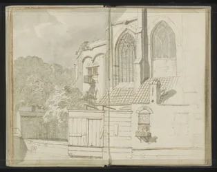 A Nieuwe Kerk hátulja Delftben