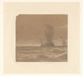 Vitorlás halászhajó