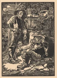Pihenő poldermunkások