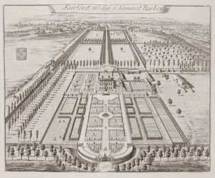 Fairford House, Samuel Barker székhelye, Thomas Badeslade (1718-50) „Thirty Six Different Views of Noblemen and Gentlemen
