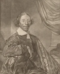 Ülő férfi portréja, 1771.