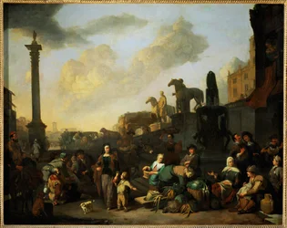 Le marche aux herbes a Rome - A római gyógynövénypiac ...