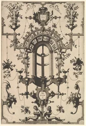 Modern groteszk pánttal, 1554.