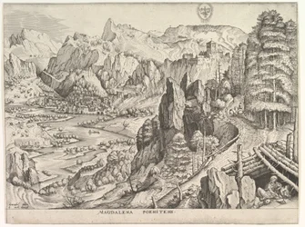 A bűnbánó Magdalena Magdalena Poenitens a Nagy tájakból, kb. 1555-56.
