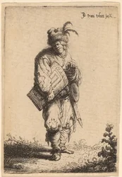 A Hurdy-Gurdy játékos