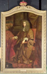 Anthony Ashley Cooper. Shaftesbury 1. grófja Lord Chancellor köntösében, 1672 körül (olaj, vászon)