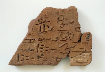 Kretulák lineáris írással Phaistosból, Krétáról, Görögországból, Minószi civilizációból