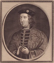 IV. Edward angol király (1442-1483) portréja, John Goldar (1729-1795) rézmetsze