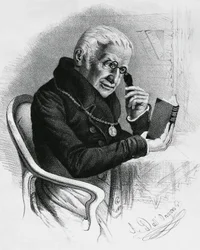 Lorenzo Rondolini (1752-1844) olasz orvos és író portréja, Antonio Dall