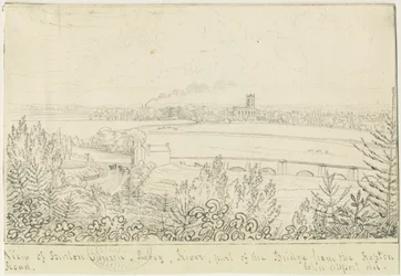 Burton-upon-Trent: toll- és tusrajz, nd [1799-1854]