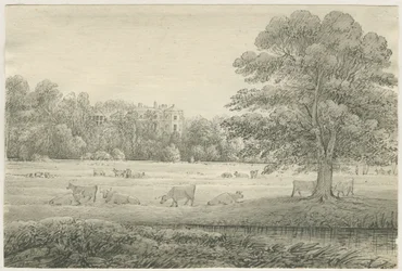 Hagley Hall: toll- és mosórajz, 1814. május 4