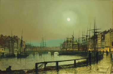 Holdfényes kikötő, 1883
