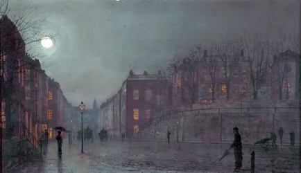 Hampstead látképe, London, 1882