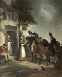 Katonák felüdülése, 1805 körül