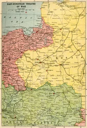 Kelet-Európai Háborús Színház, 1914-1918, c1920.