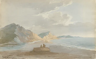 Charmouth tengerpartja