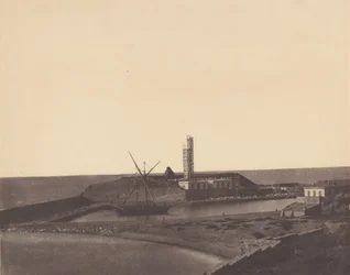 Hajó az algériai kikötőben, 1853-54.