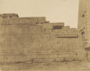 Karnak, Templom a Hypostyle Halltól délre, Déli fal (külső oldal)
