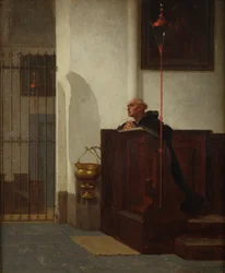 Régi templom, Düsseldorf, 1873