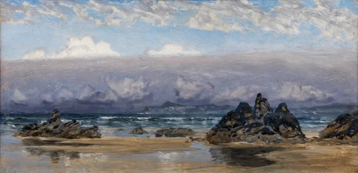 Newquay, Cornwall (olaj, vászon)
