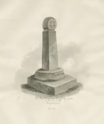 Biddulph - "Vöröskereszt": szépia rajz, 1847