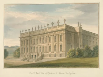 Derbyshire – Chatsworth Hall, 1812
