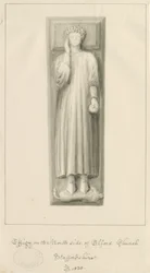 Elford templom – „A Stanley-emlékmű”: szépia mosás
