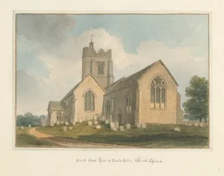 Essex – Earls Colne templom, 1824