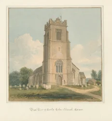 Essex – Earls Colne templom, 1824