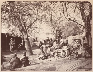 Utcai jelenet Jalalabad városában, 1878