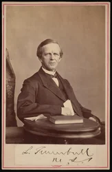 Lyman Trumbull portréja 1813-1896, 1876 előtt.