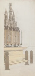 Bódék a windsori kastély Szent György-kápolnájában