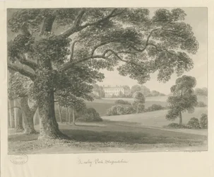 Loxley Park: szépia rajz, 1841
