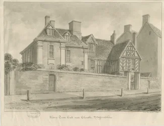 Tean Hall: szépia rajz
