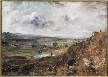 Branch Hill Pond, Hampstead (olaj, vászon