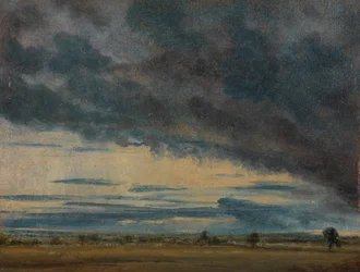 Cloud Study, kb. 1821.