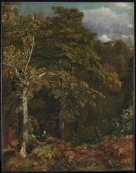 Egy erdő széle, 1816 körül