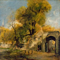 Harnham Gate, Salisbury, 1820-21 körül (olaj, vászon)