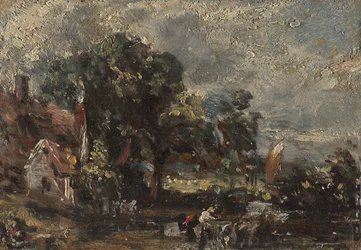 Vázlat a "The Haywain"-hoz